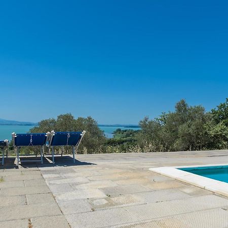 Poloturisticoumbria Rustico Con Piscina Vista Lago Пассіньяно-суль-Тразімено Екстер'єр фото